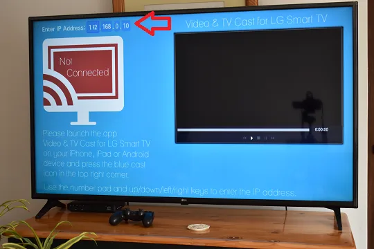 What web browser does LG smart TV use?