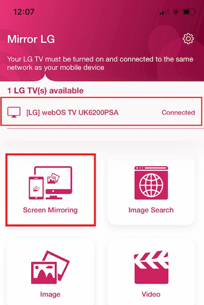 Mirror Your Iphone To Lg Smart Tv, How Do You Screen Mirror On Iphone To Lg Tv